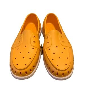 UNISEX Sperry Float Loafers Golden Yellow size M 10/W 12 NEW